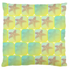 Starfish Standard Flano Cushion Case (two Sides) by linceazul