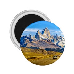 Snowy Andes Mountains, El Chalten, Argentina 2 25  Magnets by dflcprints