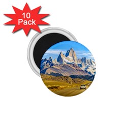 Snowy Andes Mountains, El Chalten, Argentina 1 75  Magnets (10 Pack)  by dflcprints