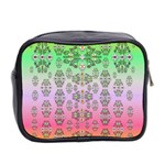 Summer Bloom In Festive Mood Mini Toiletries Bag 2-Side Back