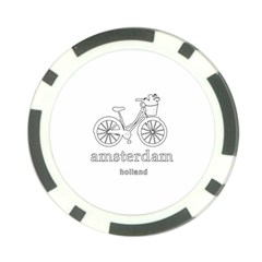 Amsterdam Poker Chip Card Guard by Valentinaart