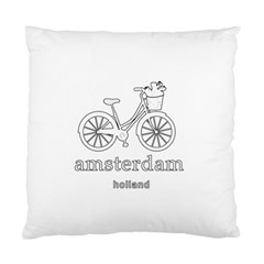 Amsterdam Standard Cushion Case (one Side) by Valentinaart