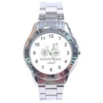 Amsterdam Stainless Steel Analogue Watch Front