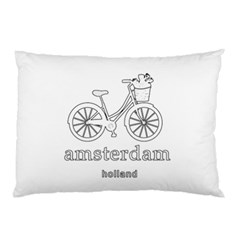 Amsterdam Pillow Case (two Sides) by Valentinaart