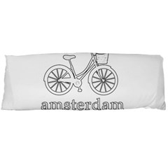 Amsterdam Body Pillow Case (dakimakura) by Valentinaart