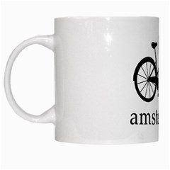 Amsterdam White Mugs by Valentinaart