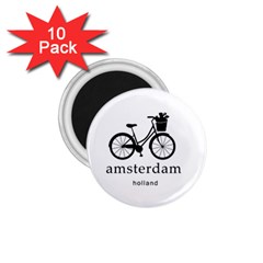 Amsterdam 1 75  Magnets (10 Pack)  by Valentinaart