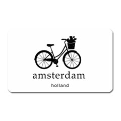 Amsterdam Magnet (rectangular) by Valentinaart