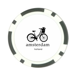 Amsterdam Poker Chip Card Guard by Valentinaart