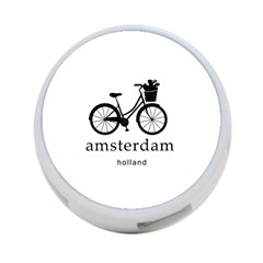 Amsterdam 4-port Usb Hub (one Side) by Valentinaart