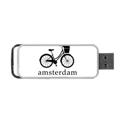 Amsterdam Portable Usb Flash (two Sides) by Valentinaart