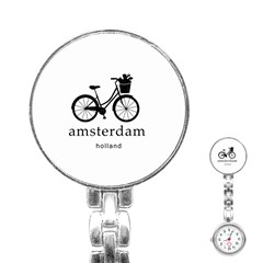 Amsterdam Stainless Steel Nurses Watch by Valentinaart