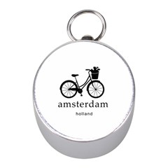 Amsterdam Mini Silver Compasses