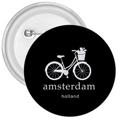 Amsterdam 3  Buttons by Valentinaart