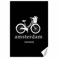 Amsterdam Canvas 12  X 18   by Valentinaart