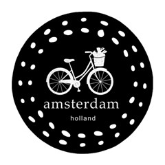 Amsterdam Ornament (round Filigree) by Valentinaart