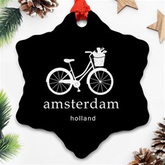 Amsterdam Ornament (snowflake) by Valentinaart