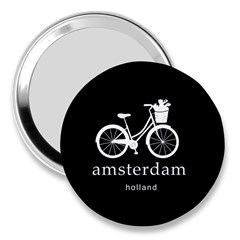 Amsterdam 3  Handbag Mirrors by Valentinaart