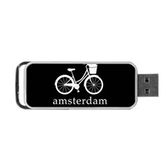 Amsterdam Portable Usb Flash (one Side) by Valentinaart