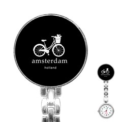 Amsterdam Stainless Steel Nurses Watch by Valentinaart