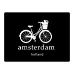 Amsterdam Double Sided Flano Blanket (Mini)  35 x27  Blanket Front