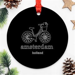 Amsterdam Ornament (round) by Valentinaart