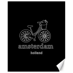 Amsterdam Canvas 16  X 20   by Valentinaart