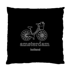 Amsterdam Standard Cushion Case (one Side) by Valentinaart