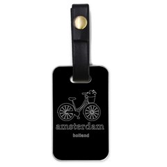 Amsterdam Luggage Tags (one Side)  by Valentinaart