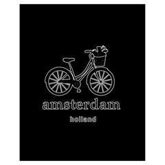 Amsterdam Drawstring Bag (small) by Valentinaart