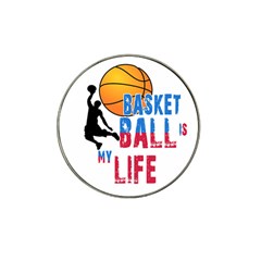 Basketball Is My Life Hat Clip Ball Marker (10 Pack) by Valentinaart