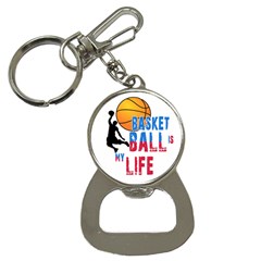 Basketball Is My Life Button Necklaces by Valentinaart