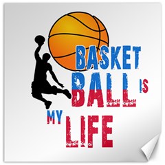 Basketball Is My Life Canvas 20  X 20   by Valentinaart