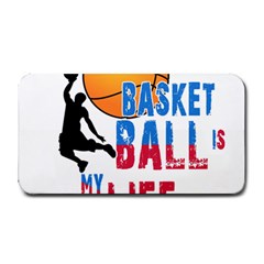 Basketball Is My Life Medium Bar Mats by Valentinaart