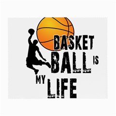 Basketball Is My Life Small Glasses Cloth by Valentinaart