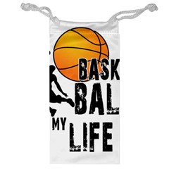 Basketball Is My Life Jewelry Bag by Valentinaart