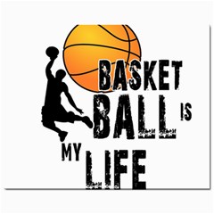 Basketball Is My Life Mini Button Earrings by Valentinaart