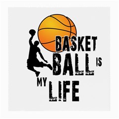 Basketball Is My Life Medium Glasses Cloth (2-side) by Valentinaart