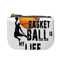 Basketball Is My Life Mini Coin Purses by Valentinaart