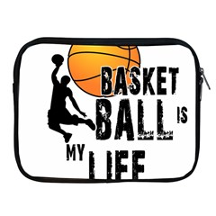 Basketball Is My Life Apple Ipad 2/3/4 Zipper Cases by Valentinaart