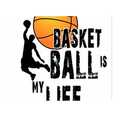 Basketball Is My Life Double Sided Flano Blanket (large)  by Valentinaart