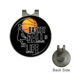 Basketball is my life Hat Clips with Golf Markers