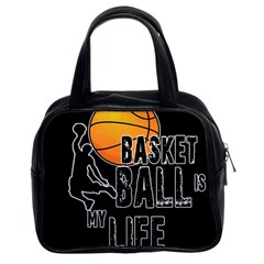 Basketball is my life Classic Handbags (2 Sides)