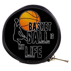 Basketball Is My Life Mini Makeup Bags by Valentinaart