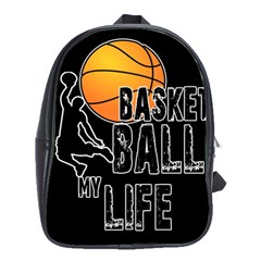 Basketball is my life School Bags(Large) 