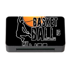 Basketball Is My Life Memory Card Reader With Cf by Valentinaart