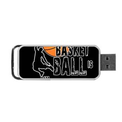 Basketball is my life Portable USB Flash (Two Sides)