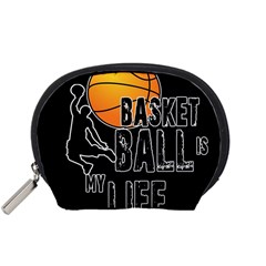 Basketball is my life Accessory Pouches (Small) 