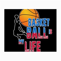 Basketball Is My Life Small Glasses Cloth by Valentinaart