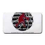 Basketball never stops Medium Bar Mats 16 x8.5  Bar Mat